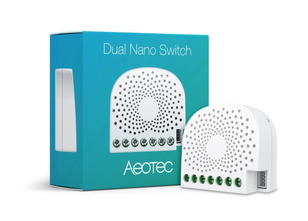 Aeotec Dual Nano Switch with power metering